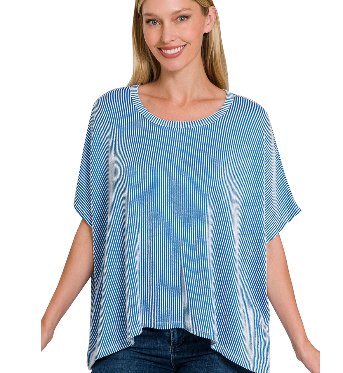 Ocean Blue Top