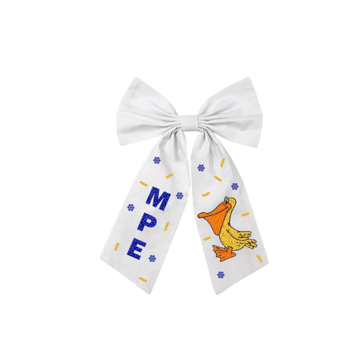 Custom Beaded School Bows