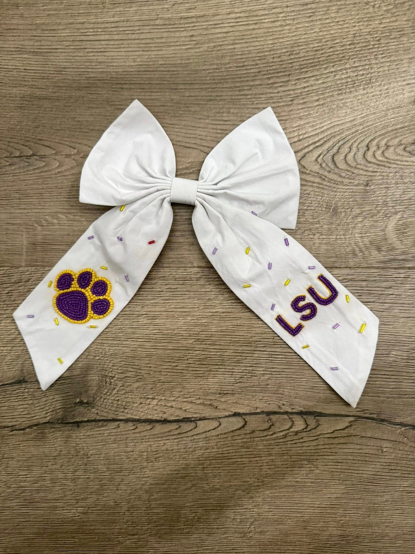 Gameday Sequin Bows- Saints & LSU