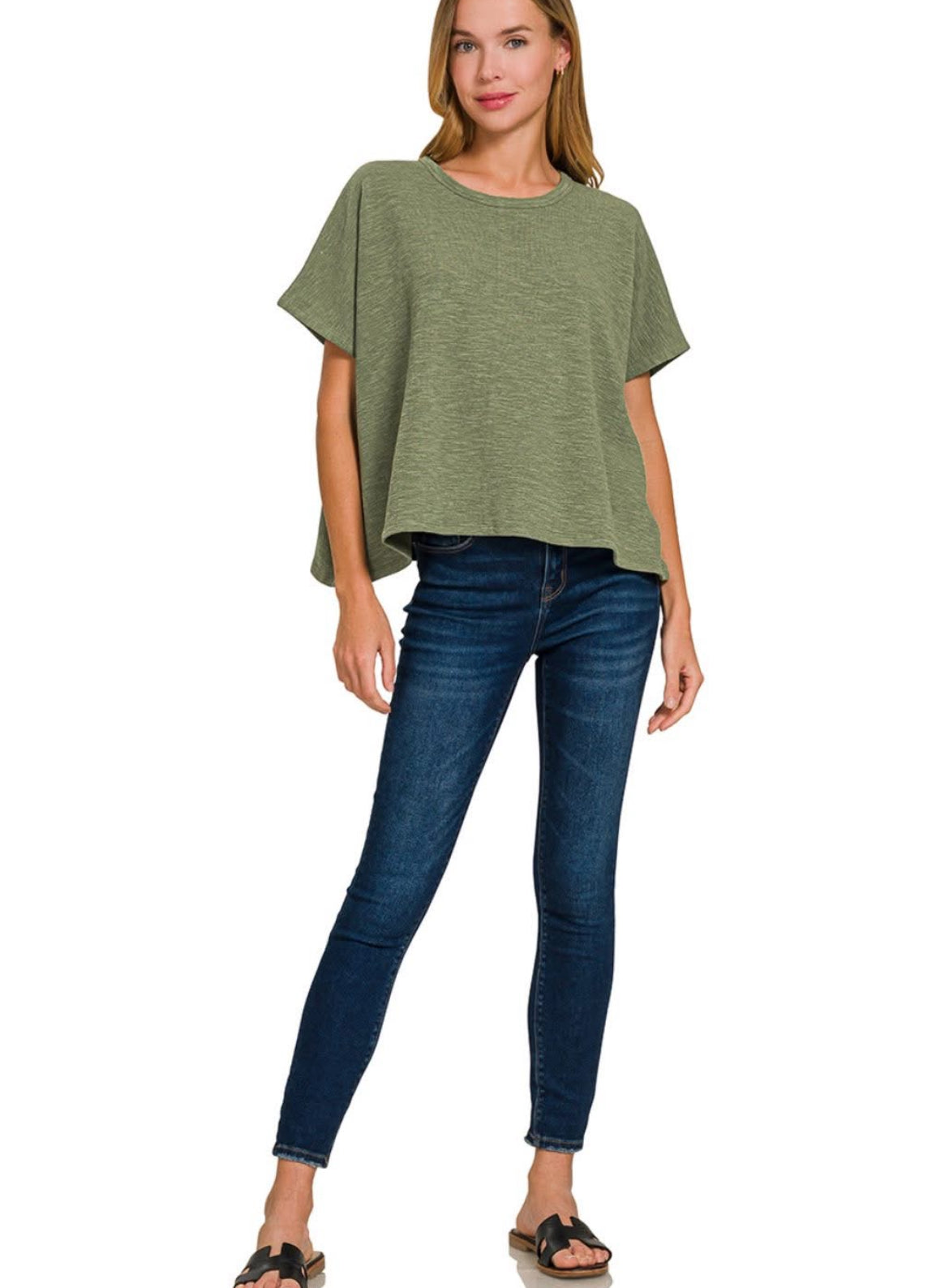 Cotton Oversized Tee