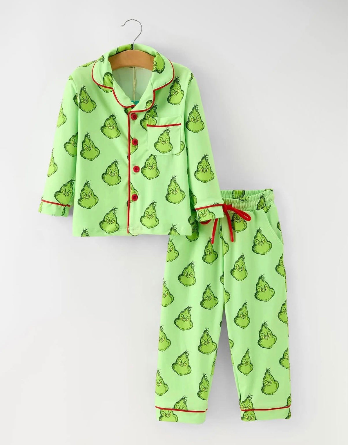 Grinch Pajamas- boys