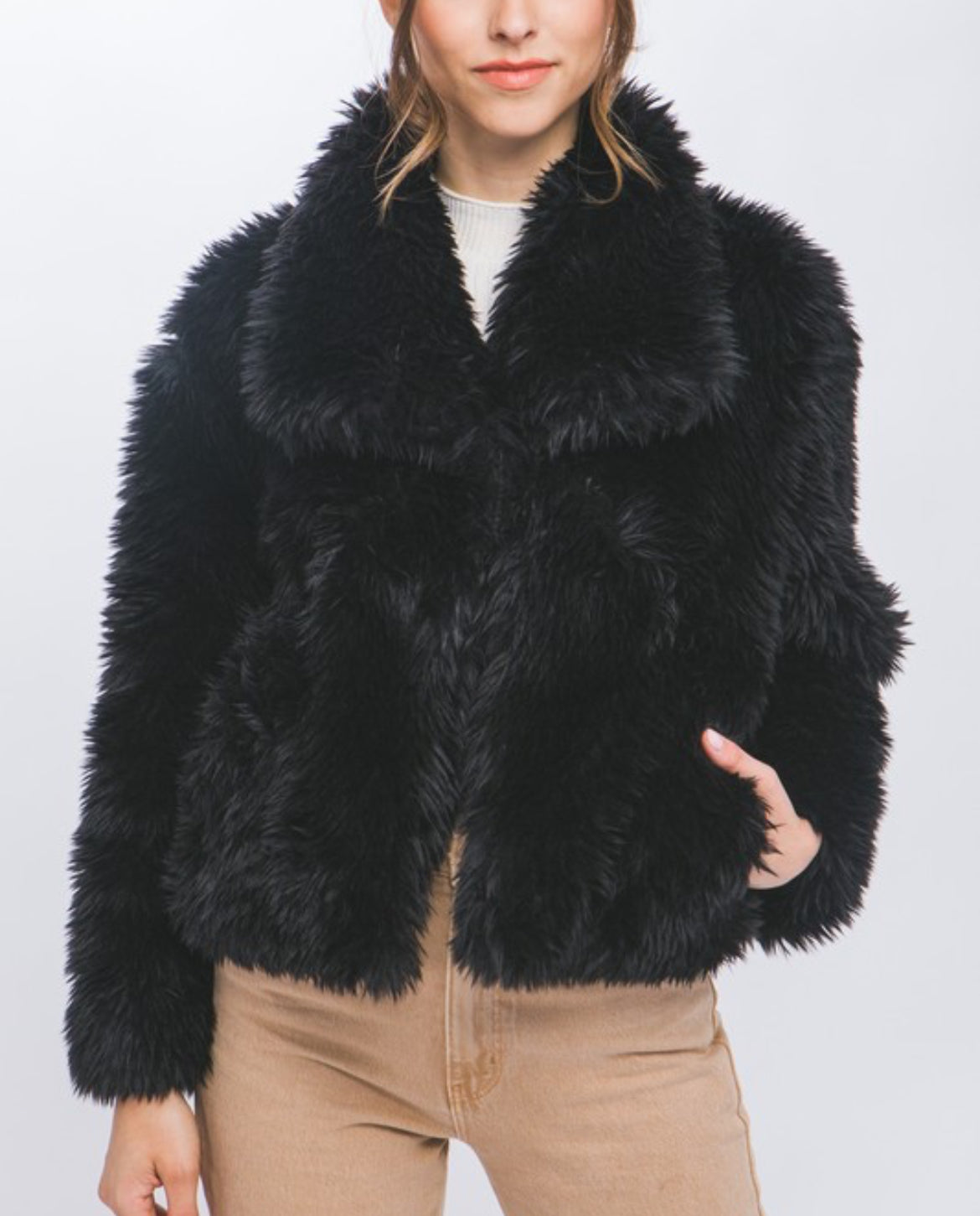 Faux Fur Coat