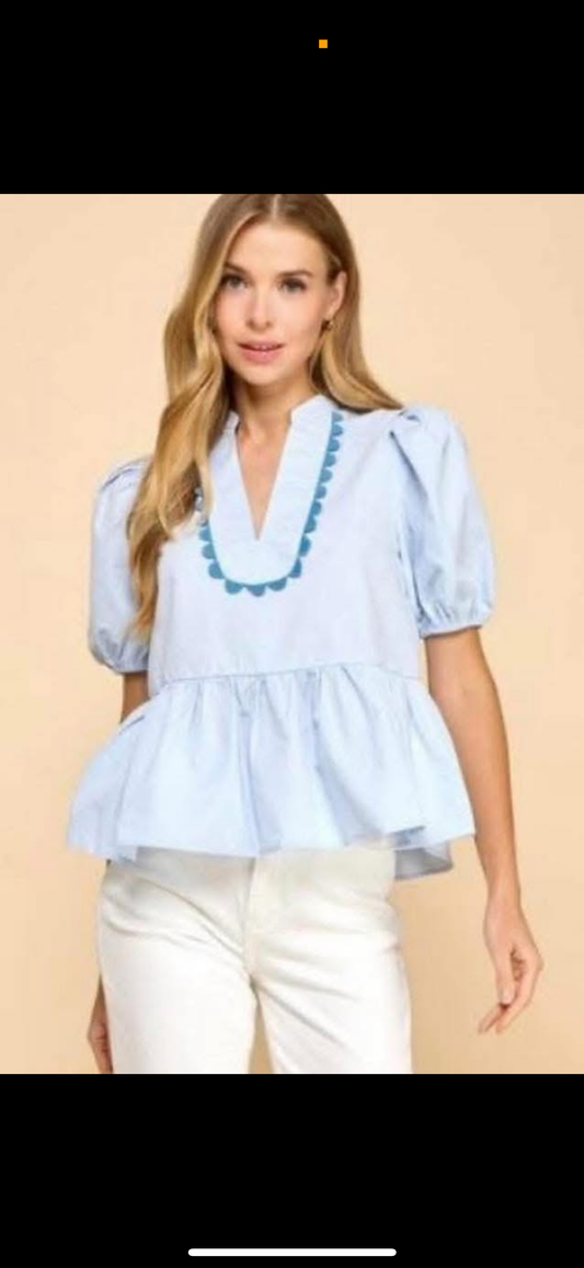 Scallop Top