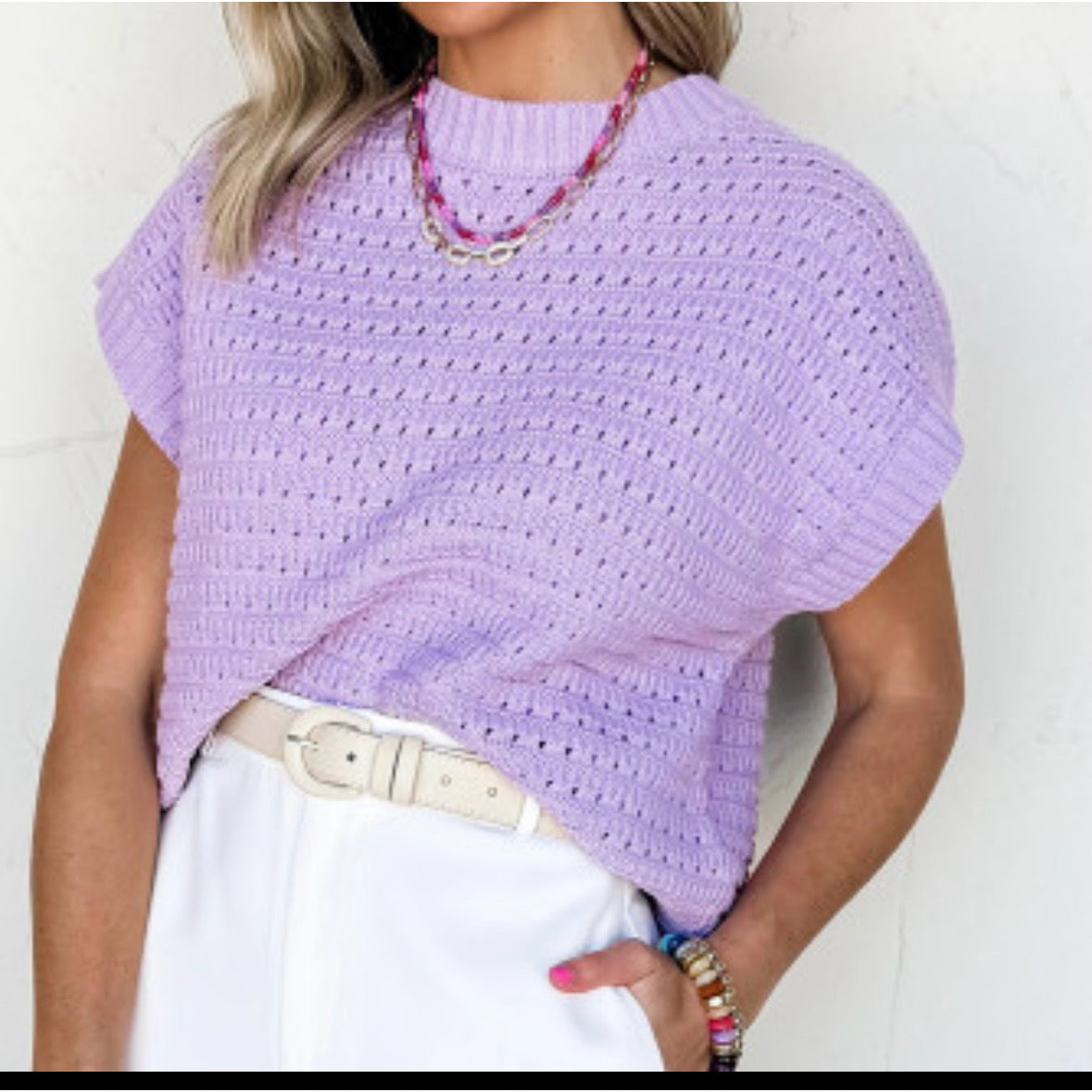 Rebecca Lavender Top