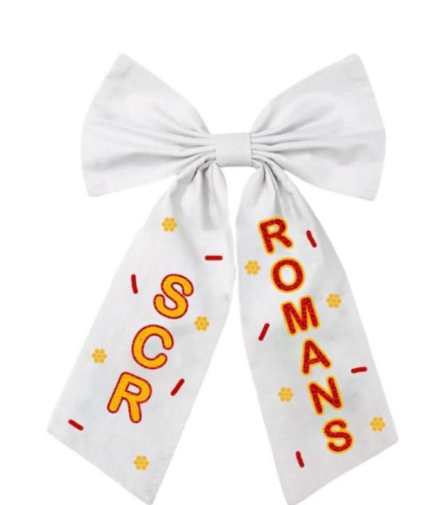 Custom Beaded School Bows