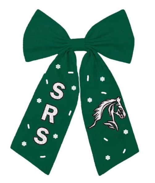 Custom Beaded School Bows