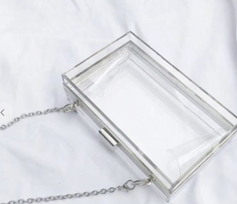 Box Clear Purse