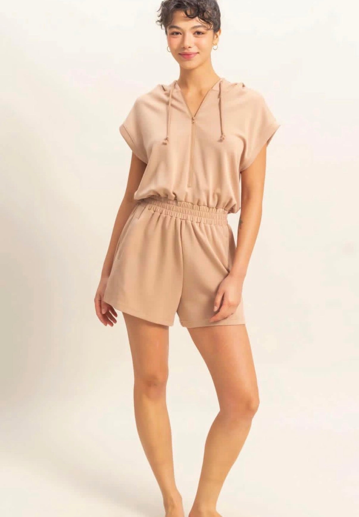 STEAL Hooded Romper