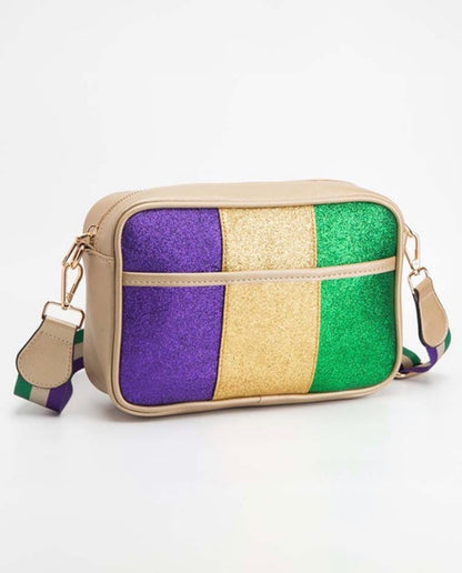 Mardi Gras Crossbody Bag
