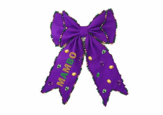 Mardi Gras Alligator Clips