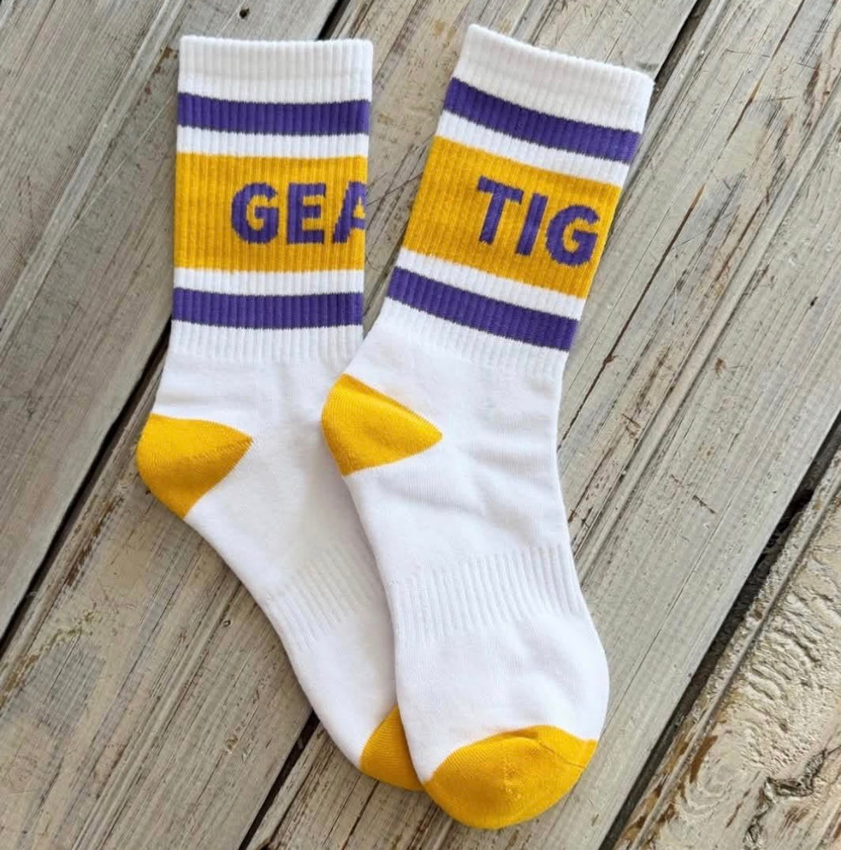Varsity game day socks