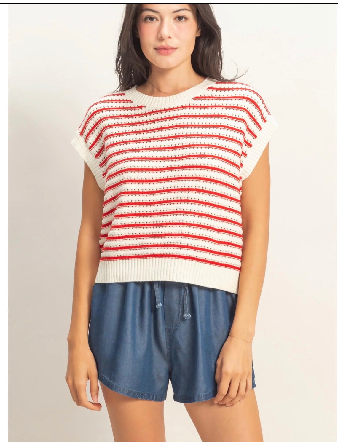 STEAL knit tee