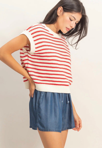 STEAL knit tee