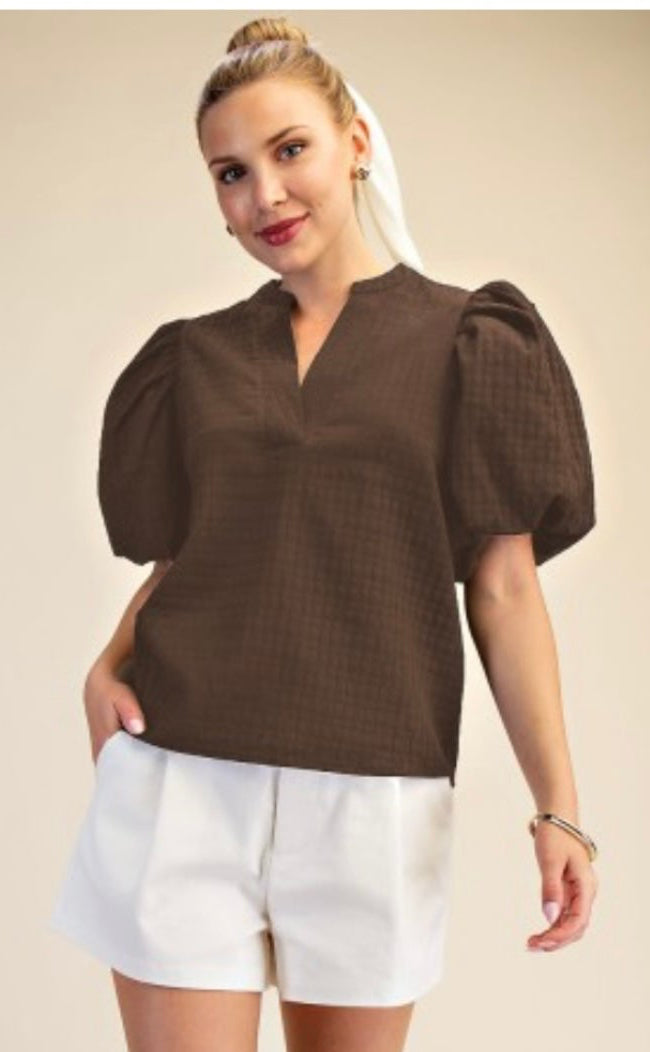 Puff Sleeve Tops