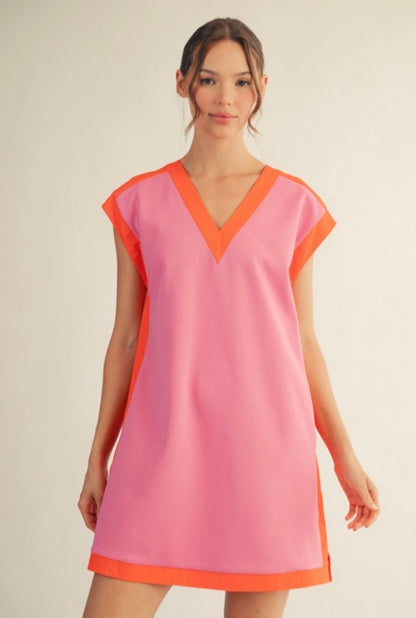 Bright summer dress