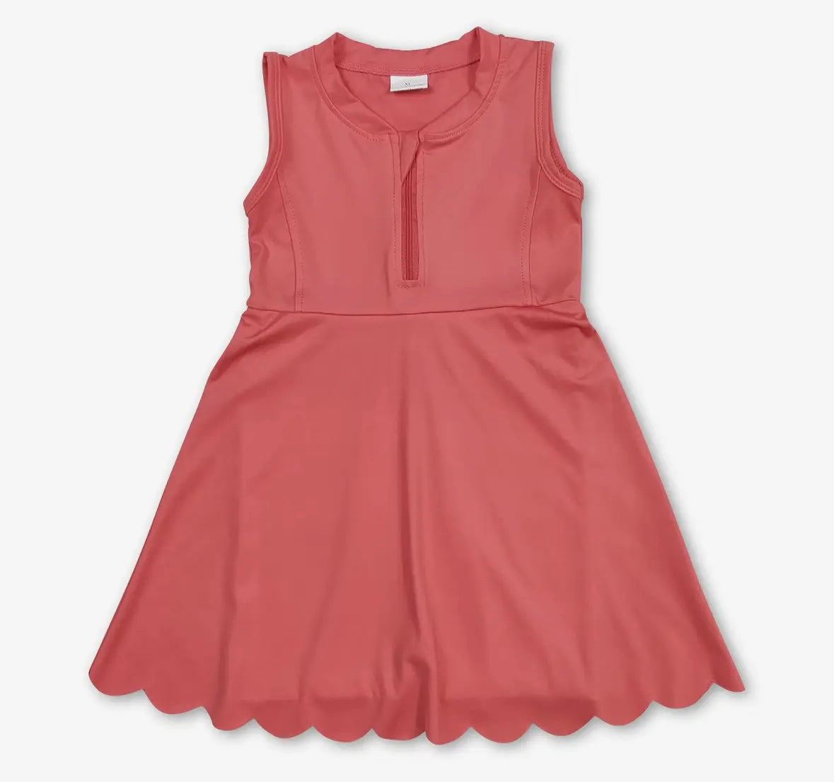 Scallop Girls Athletic Dress