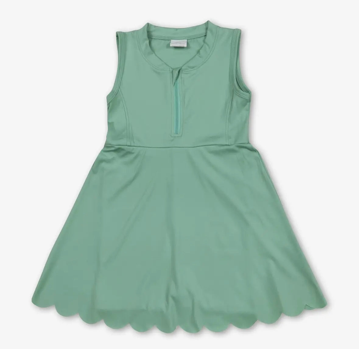 Scallop Girls Athletic Dress