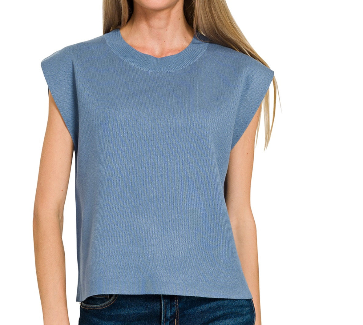 Cap Sleeve Sweater