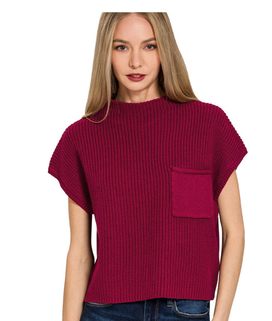 Cabernet Pocket Top