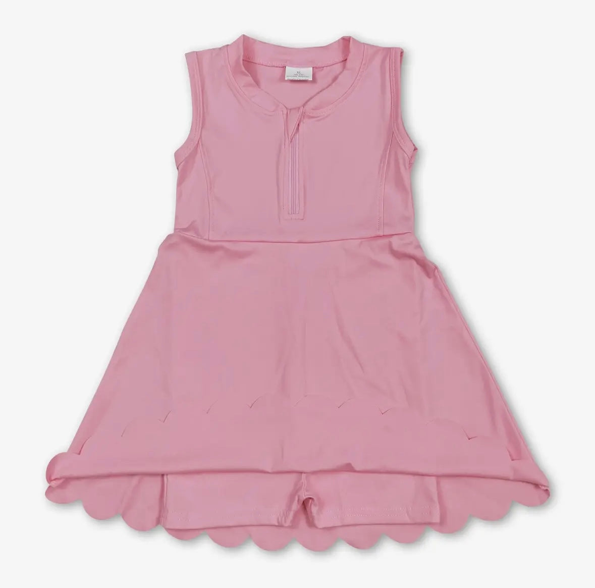 Scallop Girls Athletic Dress