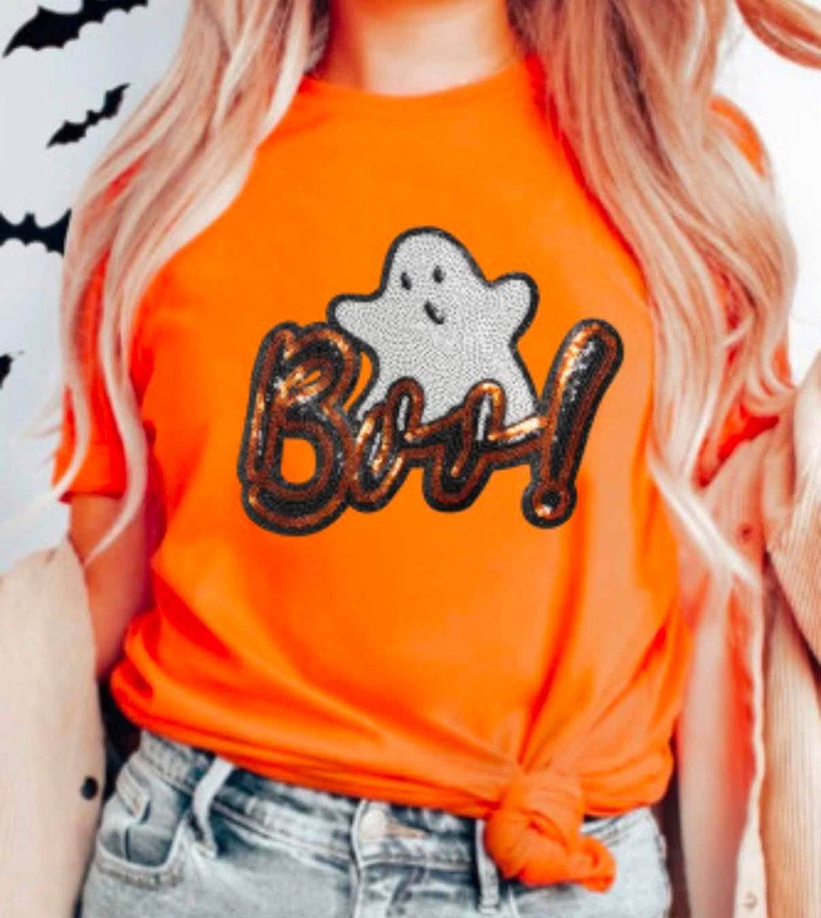 Orange Boo Ghost