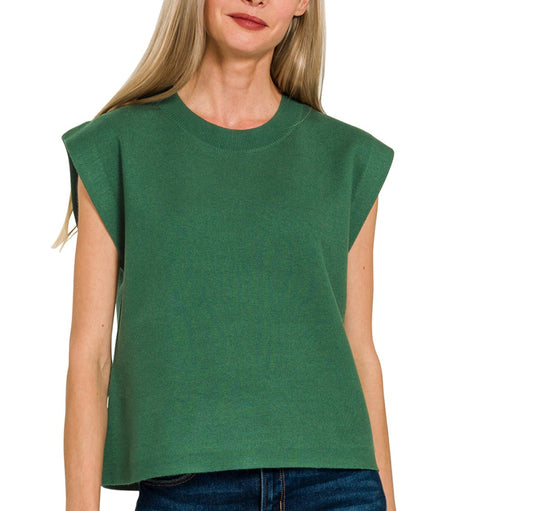 Cap Sleeve Sweater