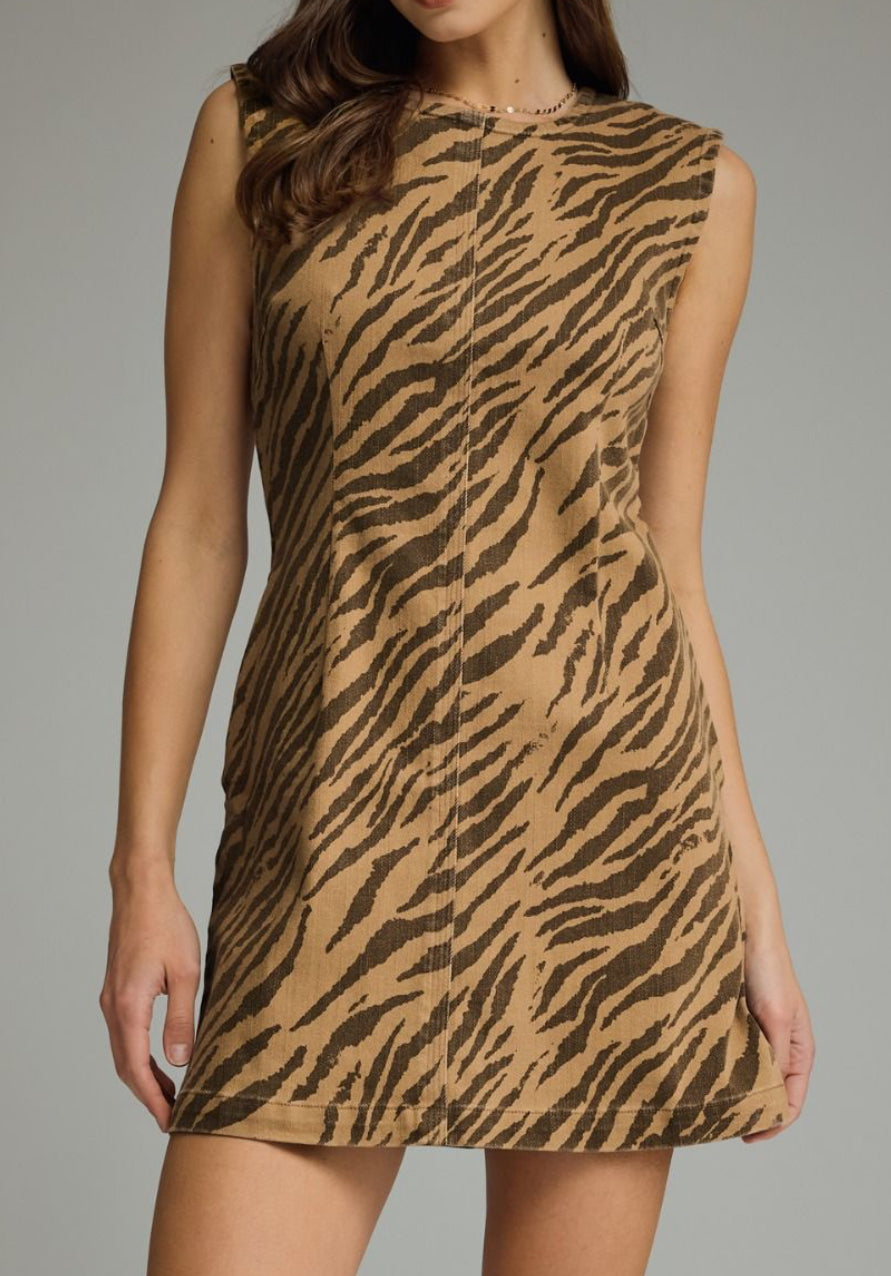 Tiger Striped Dress