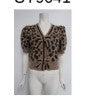 Leopard Tie Sweater