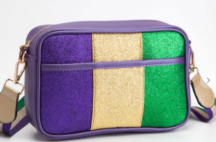 Mardi Gras Crossbody Bag